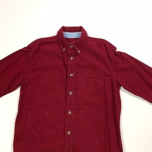 Talbots Kids Boy’s Corduroy Shirt Cotton Size 6